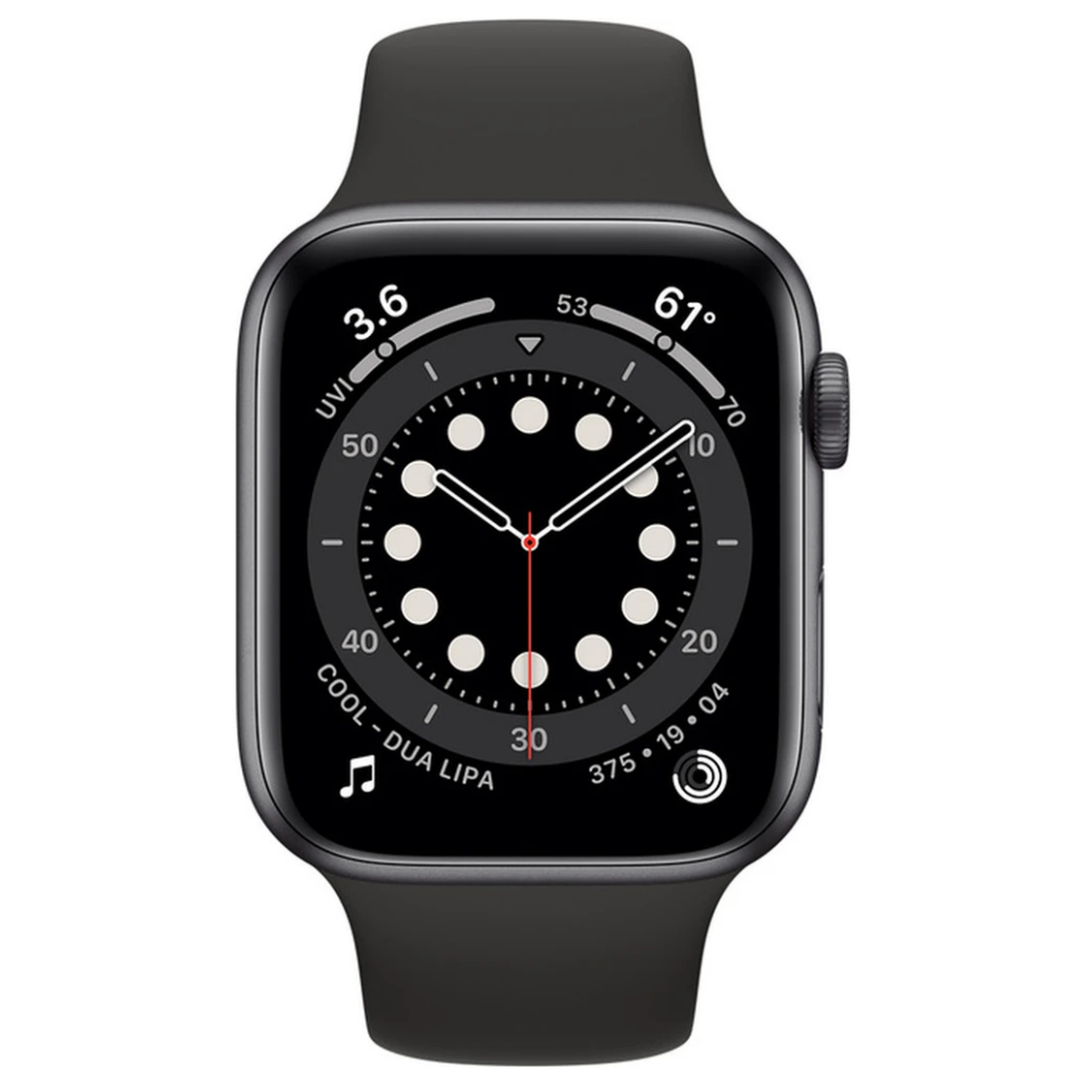 Apple Watch Series 6 44mm Space Grey Aluminium & Ceramic Case + LTE (eSIM) itya sk-2